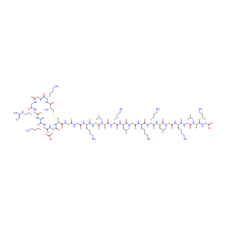 2D structure of Adipotide (computed from the verified SMILES)