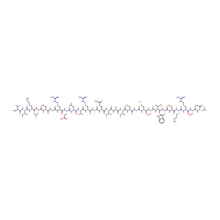 2D structure of B7-33 (computed from the verified SMILES)