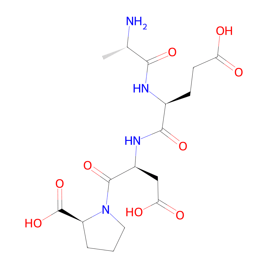 2D structure of Cortagen (computed from the verified SMILES)