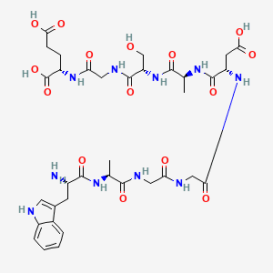 2D structure of DSIP (PubChem CID 68816)
