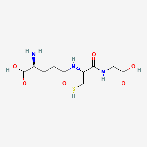 2D structure of Glutathione (PubChem CID 124886)
