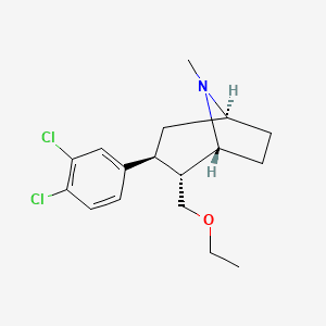 2D structure of Tesofensine (PubChem CID 11370864)
