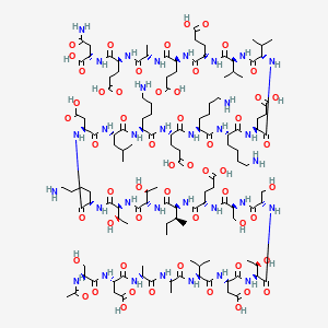 2D structure of Thymosin Alpha-1 (PubChem CID 16130571)