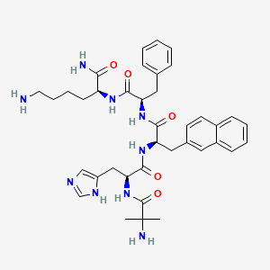2D structure of Ipamorelin (PubChem CID 9831659)