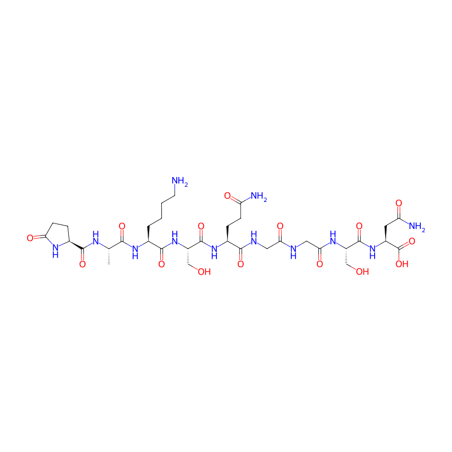 2D structure of Thymulin (computed from the verified SMILES)